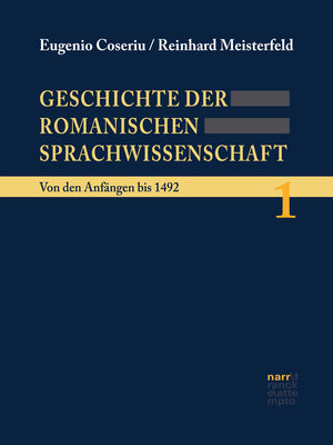 cover image of Geschichte der romanischen Sprachwissenschaft